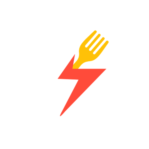 TezGo original lightning and fork logo